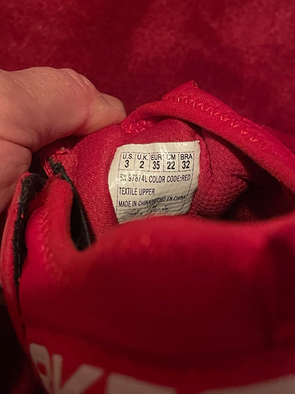 Skechers Scarpe per ragazzi: Rote Skecher Sneaker, Grösse 35 – Usato da Zürich venduto da Capetown14 3