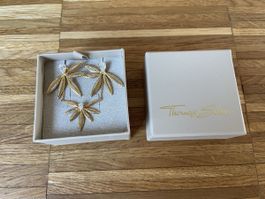 Thomas Sabo Set, Halskette & Ohrstecker, neuwertig!
