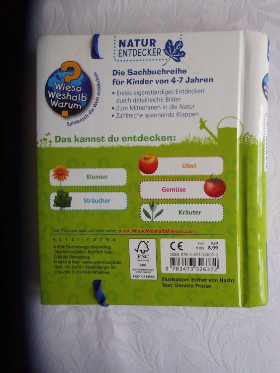 Wieso Weshalb Warum 3 Bücher Garten, Blumen, Teich und Fluss Kaufen