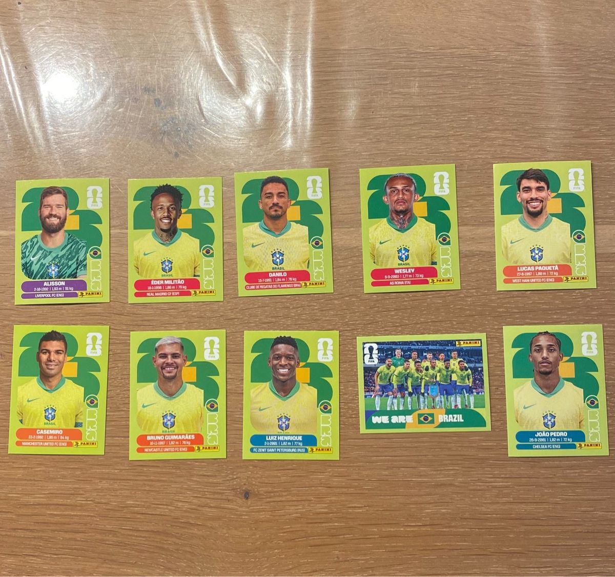 Panini Carte collezionabili: Panini Sticker - BRA 10 Stickers – Nuovo (secondo la descrizione) da Adliswil venduto da didoli