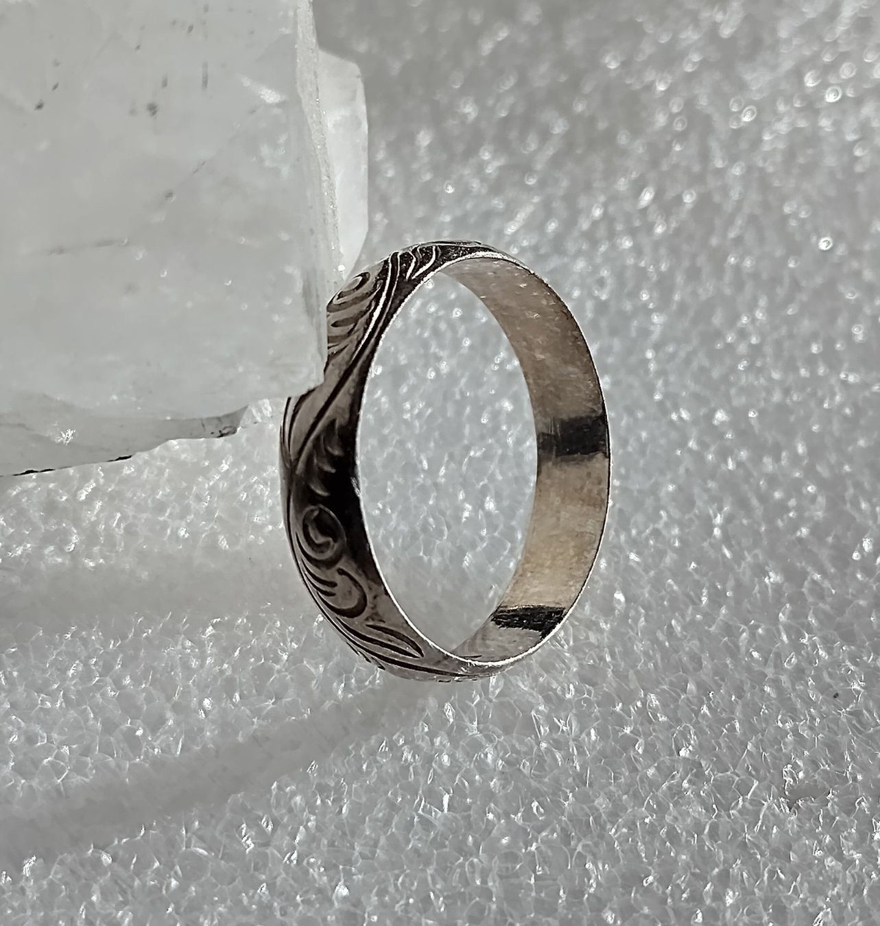 Anelli: RING SILBER 925 MIT SCHNÖRKEL VRZIERUNG – Usato da Romanshorn venduto da Glitzer-Paradies 3