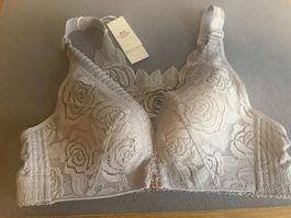 Damen BH Spitze Blumen Motiv  - Vorderverschluss