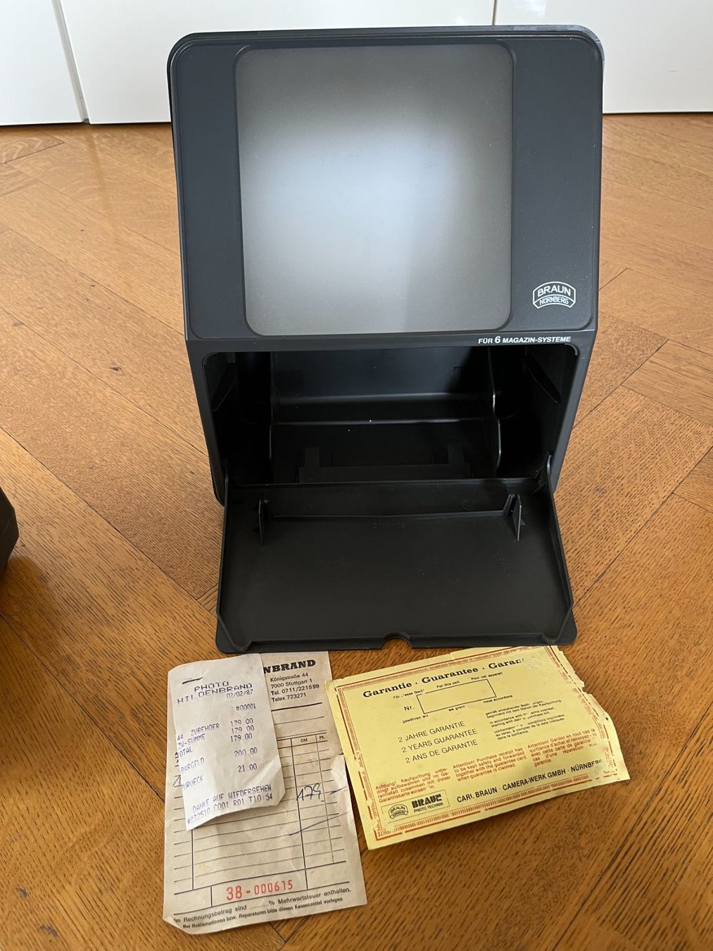Lettore multimediale portatile: BRAUN PAXIMAT Multiscope 2000 (manque une pièce) – Usato da Lausanne venduto da charlie_lau24 6