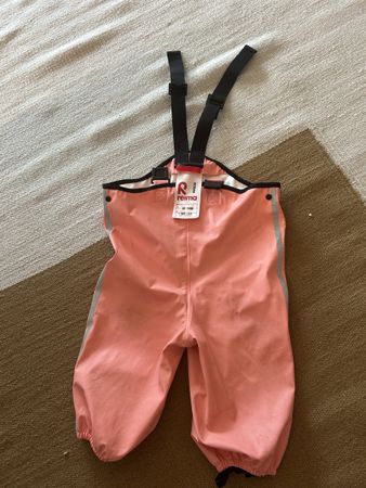 Reima rain trousers pink size 74
