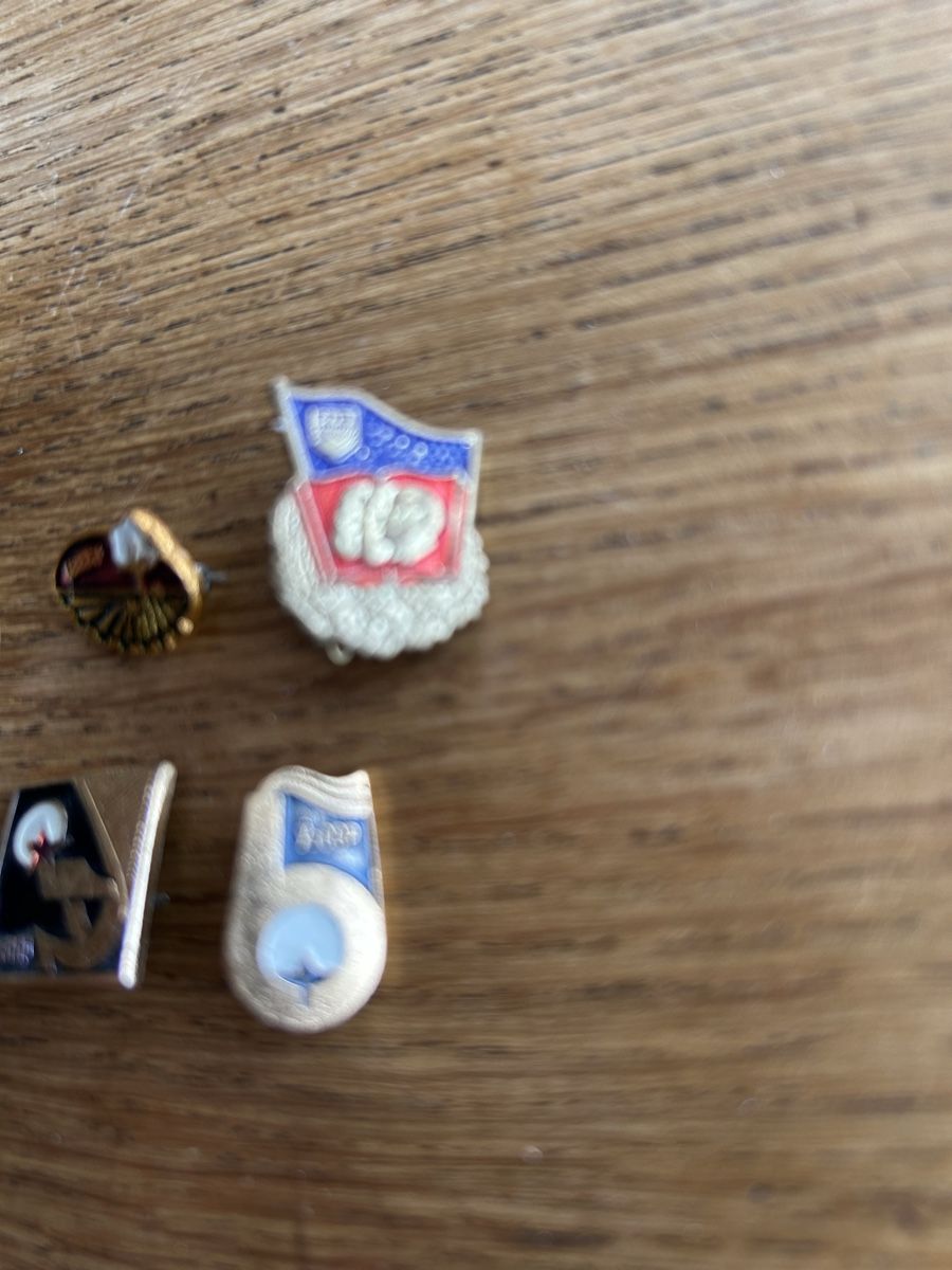Broschen & Nadeln: 5 seltene UdSSR Anstecker Pins – Gebraucht aus möhlin von Caja1 1