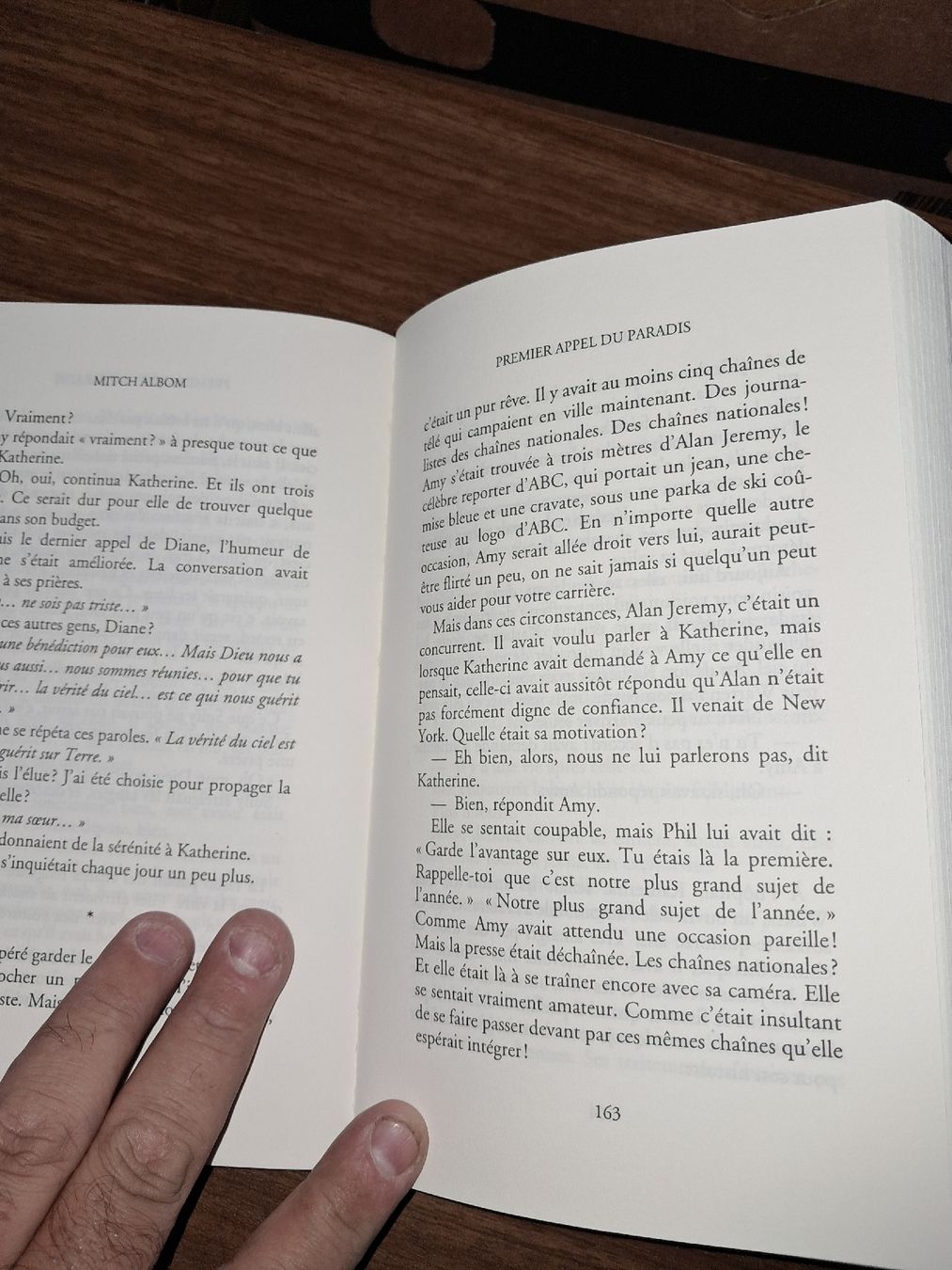 Bücher: Premier appel du paradis Roman de Mitch Albom – Gebraucht aus Le locle von juliensaran 3