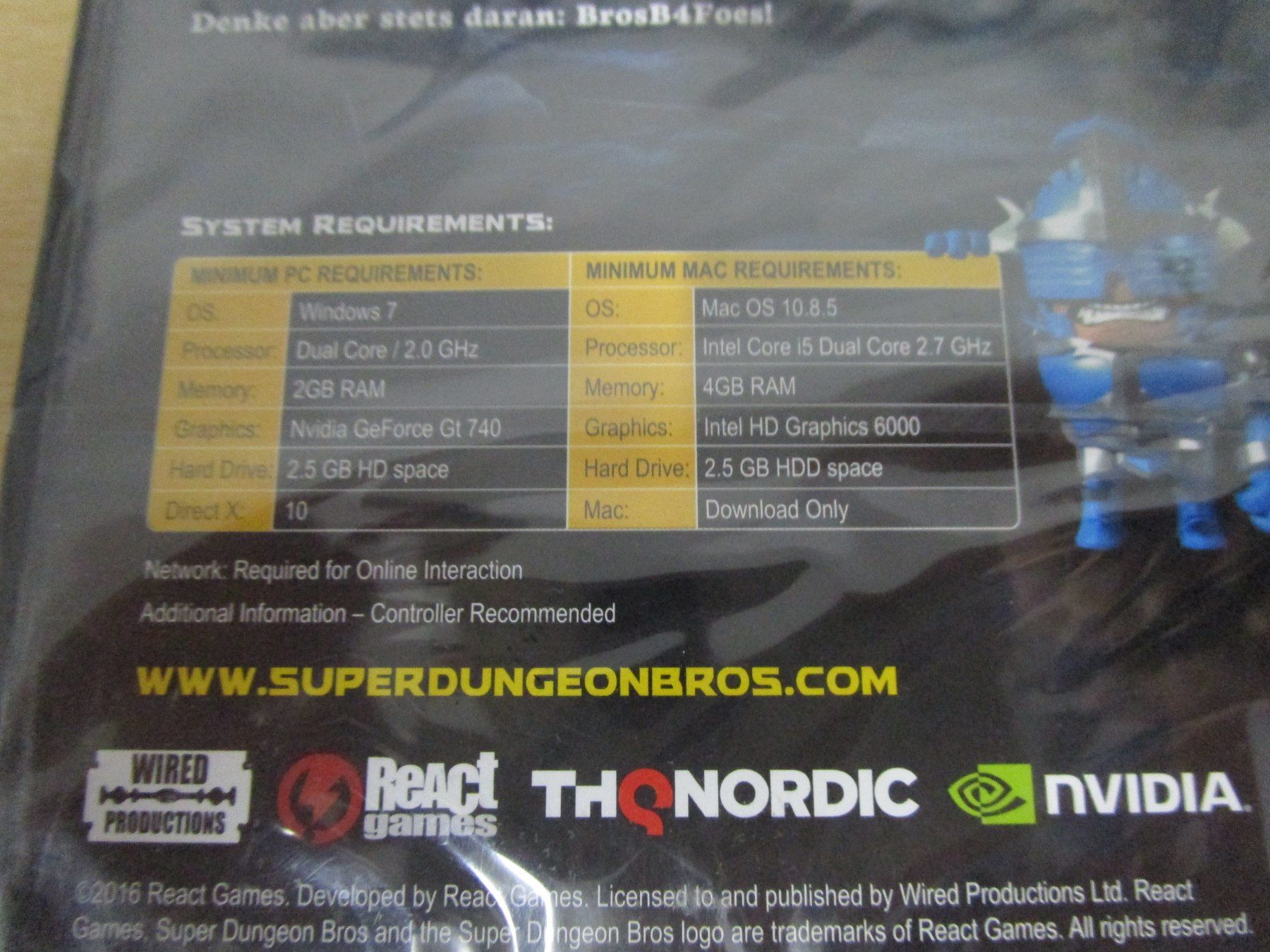 Giochi: Super Dungeon Bros PC Neuware – Nuovo e nell'imballaggio originale da Goldau venduto da agestuffer 2