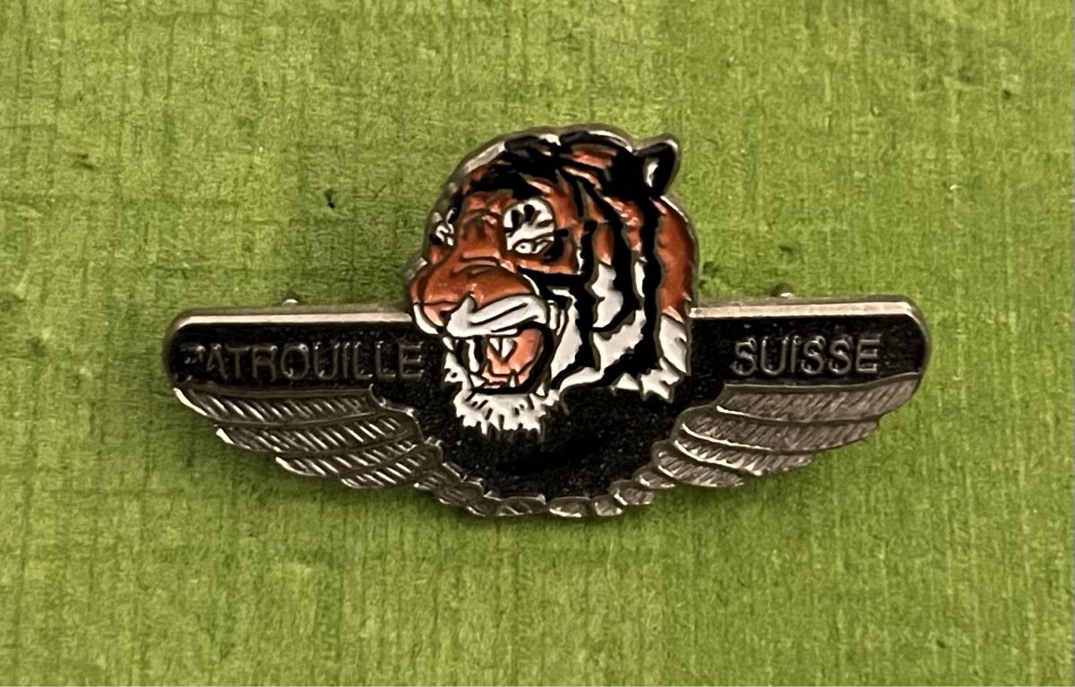 Swiss Placchette & Badge: Patrouille Swiss Pin Silber – Usato da Itingen venduto da Bebbi6569