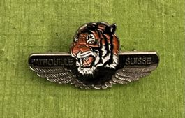 Patrouille Swiss Pin Silber