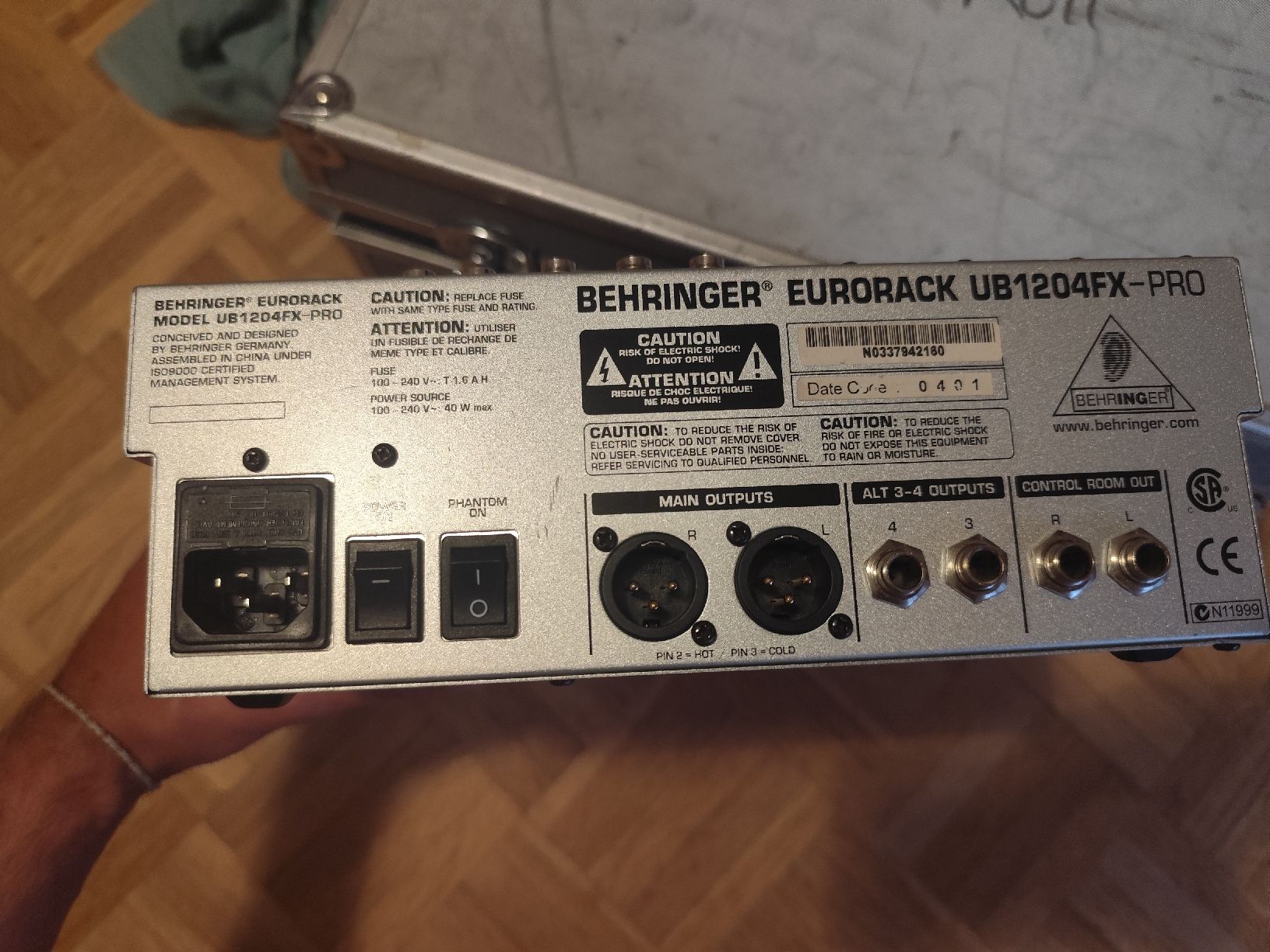 Behringer Mischpulte: Behringer EURORACK UB1204FX-PRO Mischpult – Gebraucht aus Nidau von lpilloud 3