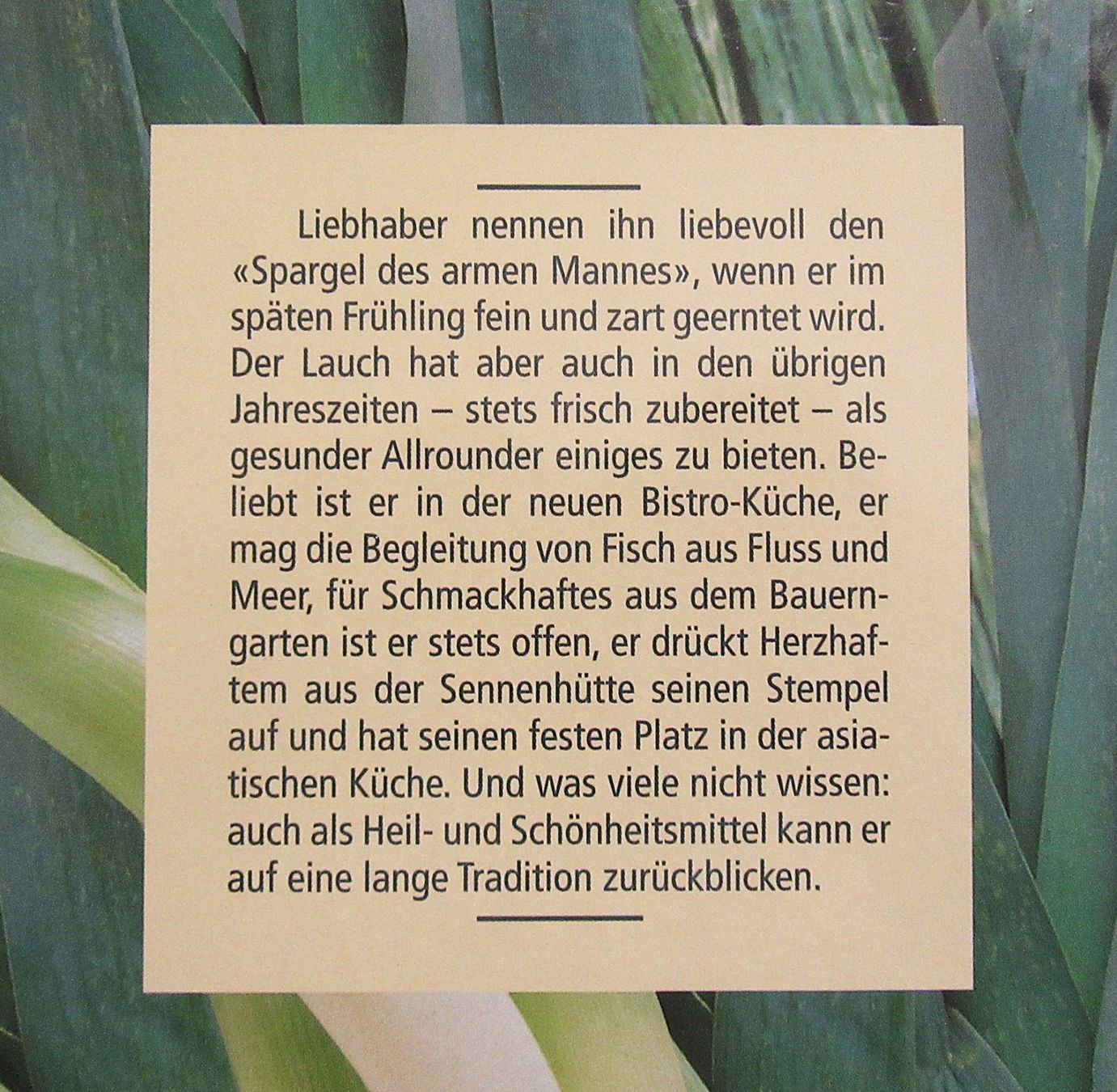 Libri: Das Lauch Kochbuch - von Trix Barth – Usato da Auenstein venduto da Padabimbim 1
