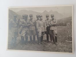 Alte Fotografie Soldaten Militär Offiziere RN