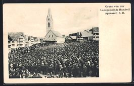 Hundwil /Appenzell, Landgemeinde an der 