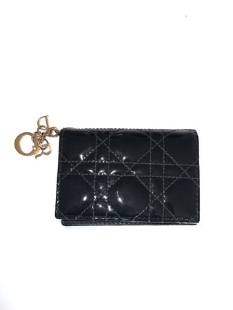 black Christian Dior wallet / portemonnaie