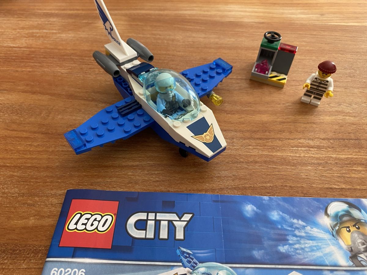 Lego Baukästen: LEGO City Polizei Flugzeug-Set 60206 – Gebraucht aus Lengnau AG von Scoutrun 1