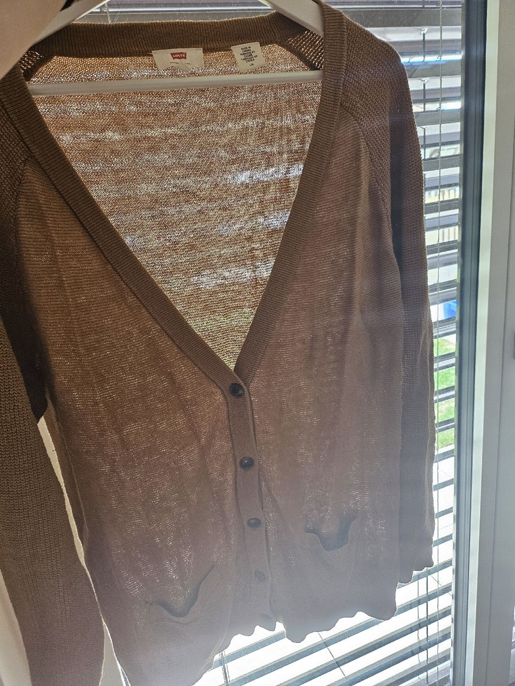 Levi's Vestes: leichter Cardigan Levis gr.L ocker – D'occasion à Allschwil par na.wi.90 4