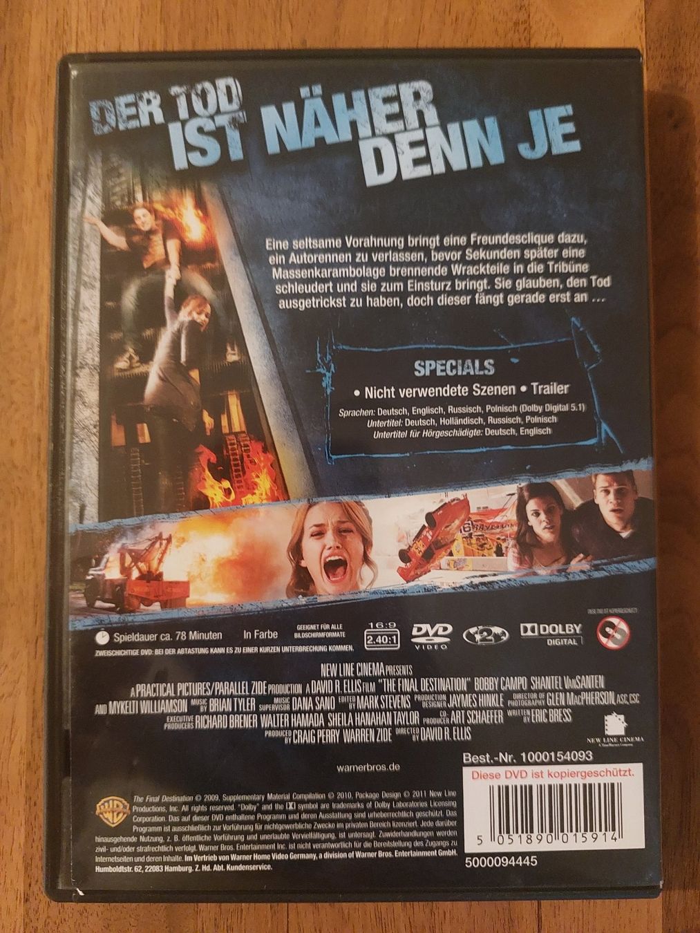 Alle DVDs: DVD - Final Destination 4 – Gebraucht aus Rheinfelden von FilmAuktion 1