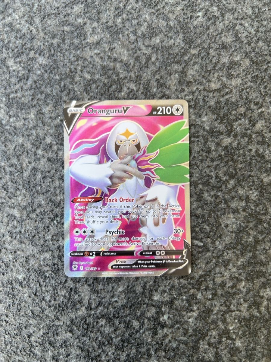 Pokémon Carte collezionabili: Oranguru V 179 – Usato da Brittnau venduto da CRU26