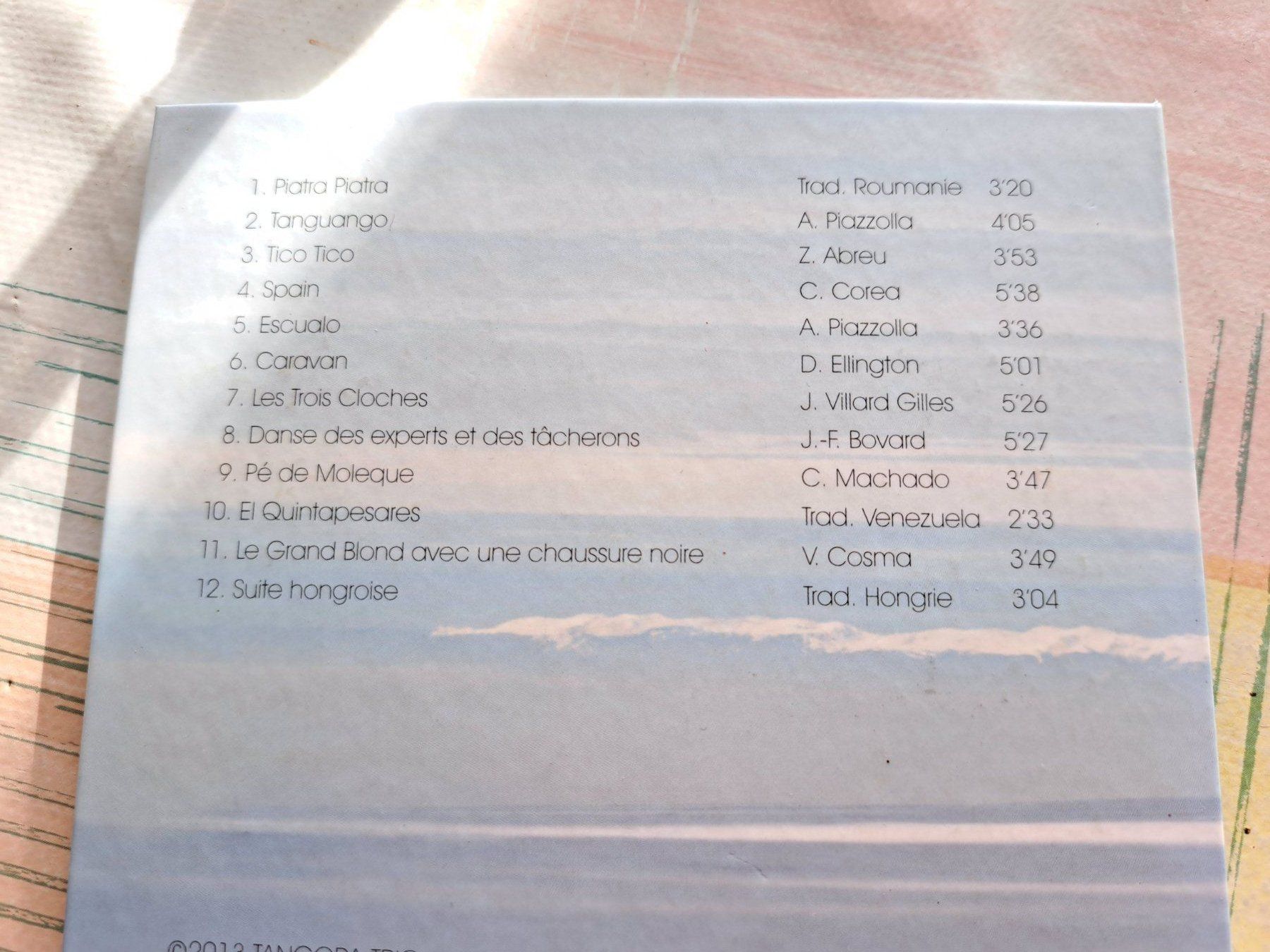 CDs: Cd Tangora Trio - First class – D'occasion à Pully par bro_n52j 2