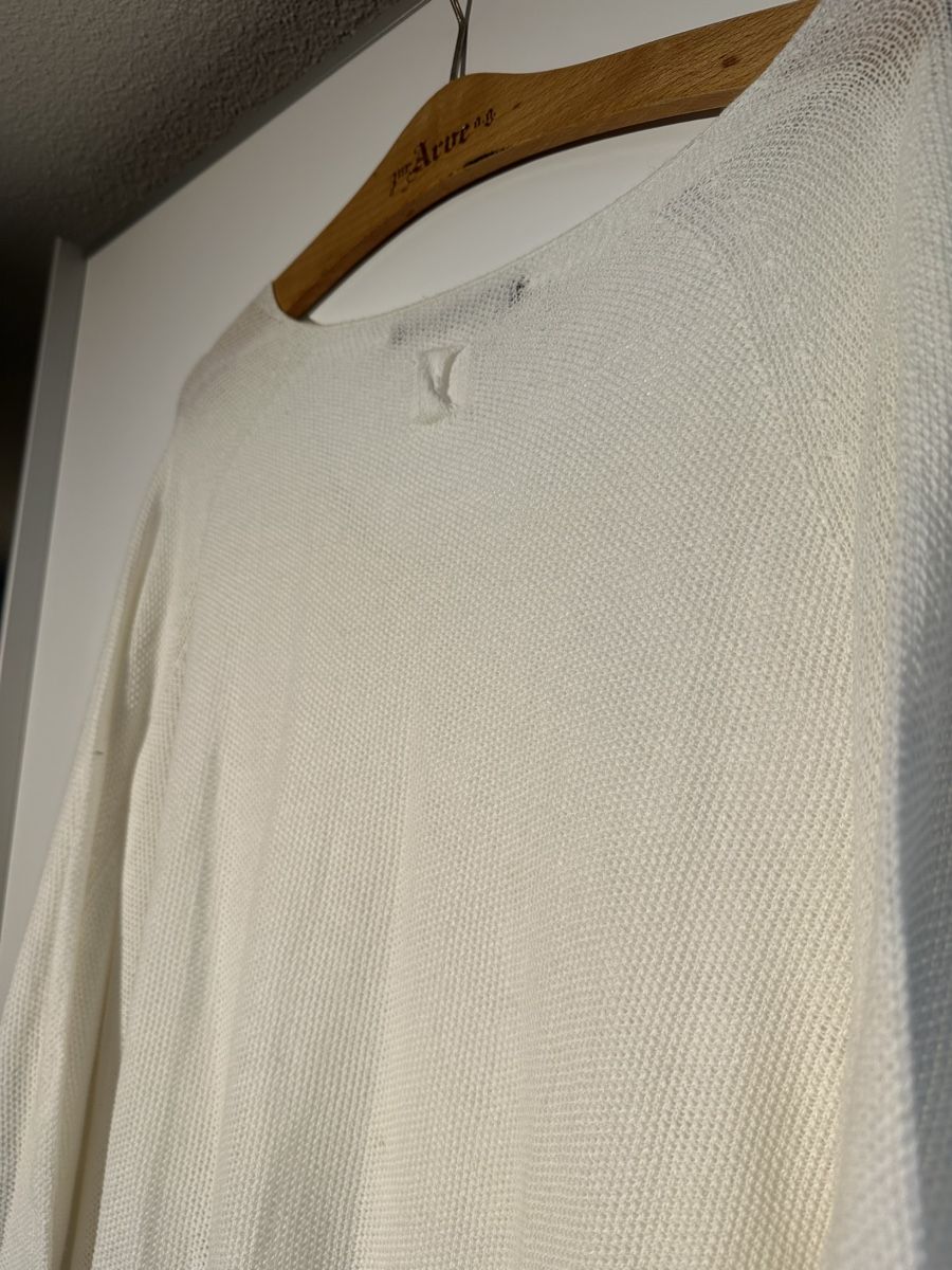 Top: Hannes Roether Damen-Top, weiss Gr. XL – Usato da Therwil venduto da jonasiw 5