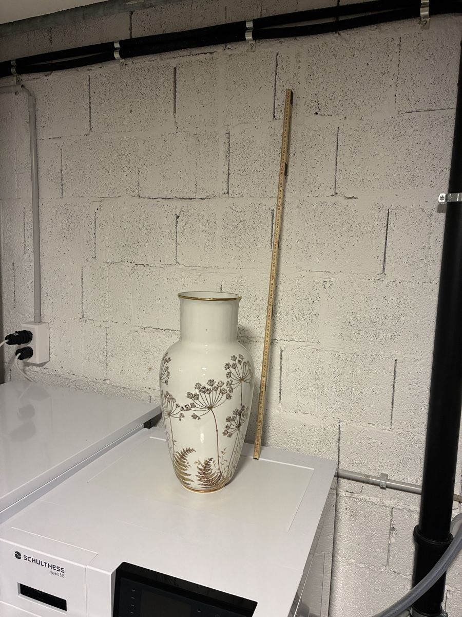 Vasi & Recipienti: Langenthaler Kerbel Vase ca. 46 cm hoch – Difettoso da Oberhünigen venduto da Beni014 5