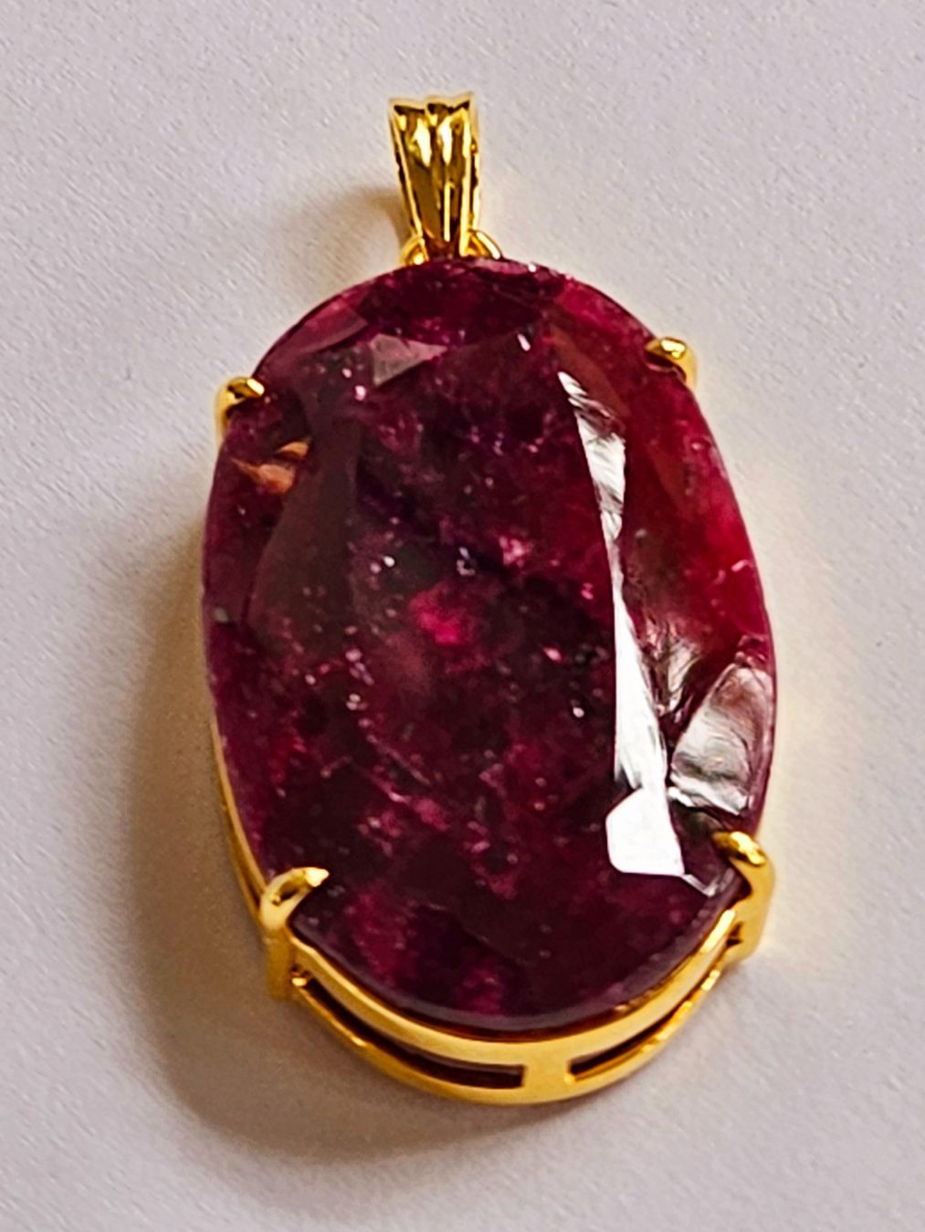 Pendentifs: Rubin Gold Anhänger – Neuf avec emballage d'origine à Zürich par adriben 2