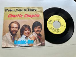 PETER SUE & MARC SCHELL Single SWISS Kult Charlie Chaplin