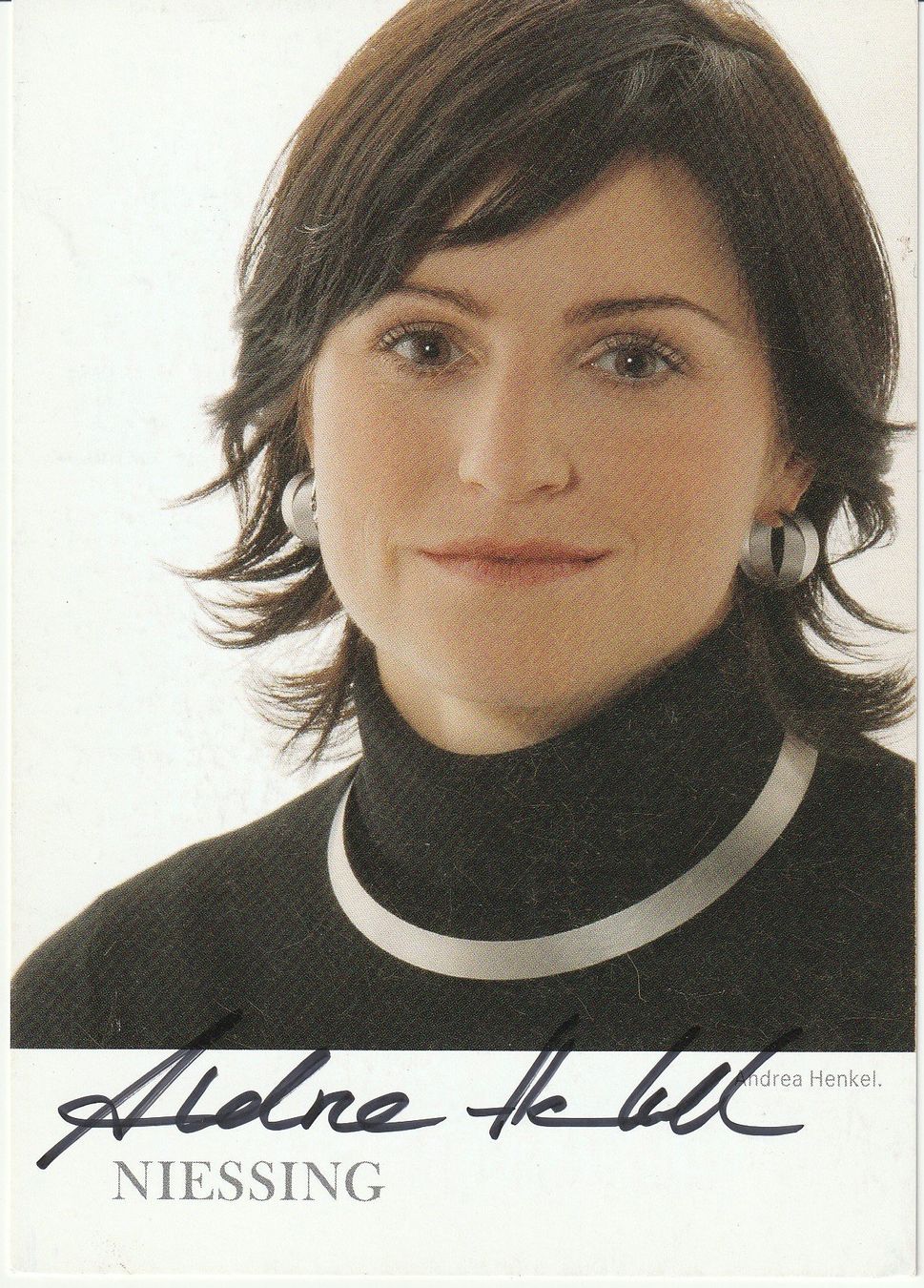 Autographes: Andrea Henkel / Originalautogramm – D'occasion à Schwyz par racingautographs
