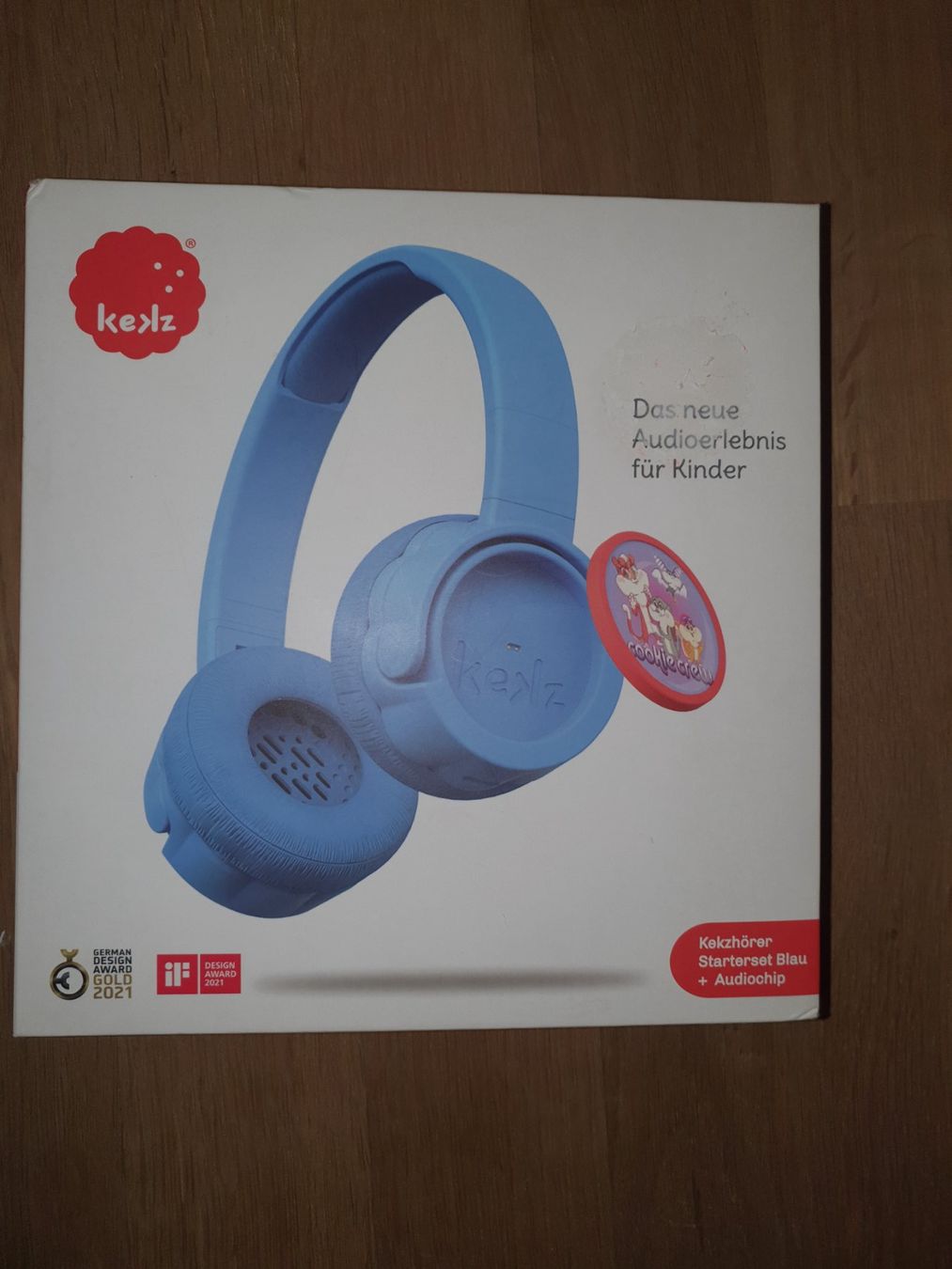 Spielzeuge: Kekz Kopfhörer in blau – Neu und originalverpackt aus Oftringen von papillon075