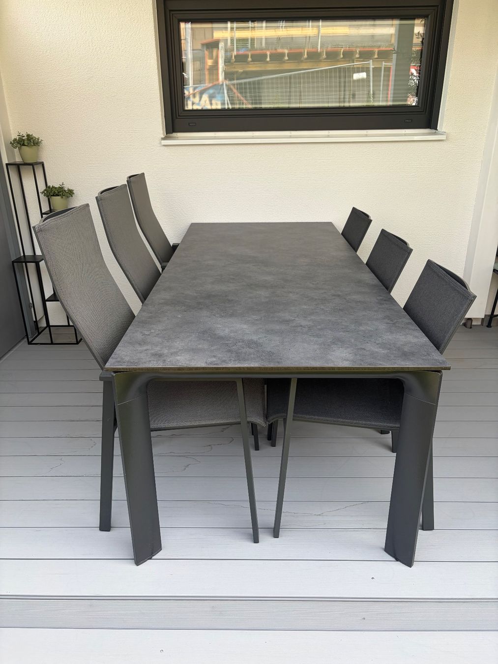 Set de table et chaises: Gartentisch Set – D'occasion à Seon par xanae 1