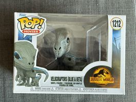 Funko Pop! Jurassic World Jurassic Park - Blue raptor & Beta