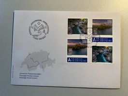 FDC 2022 aus Serie- und Markenheft / Combo