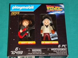 Playmobil Marty Mcfly und Dr. Emmett Brown Figuren NEU!