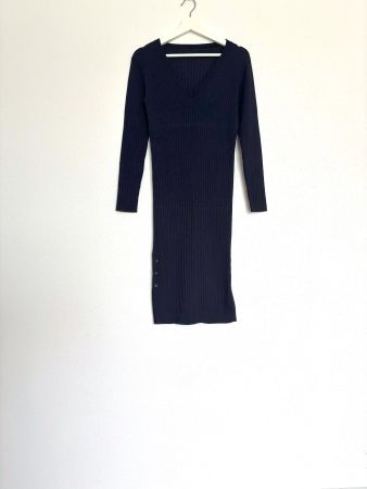 👗Basic Kleid Etuikleid Strickkleid Gr.M