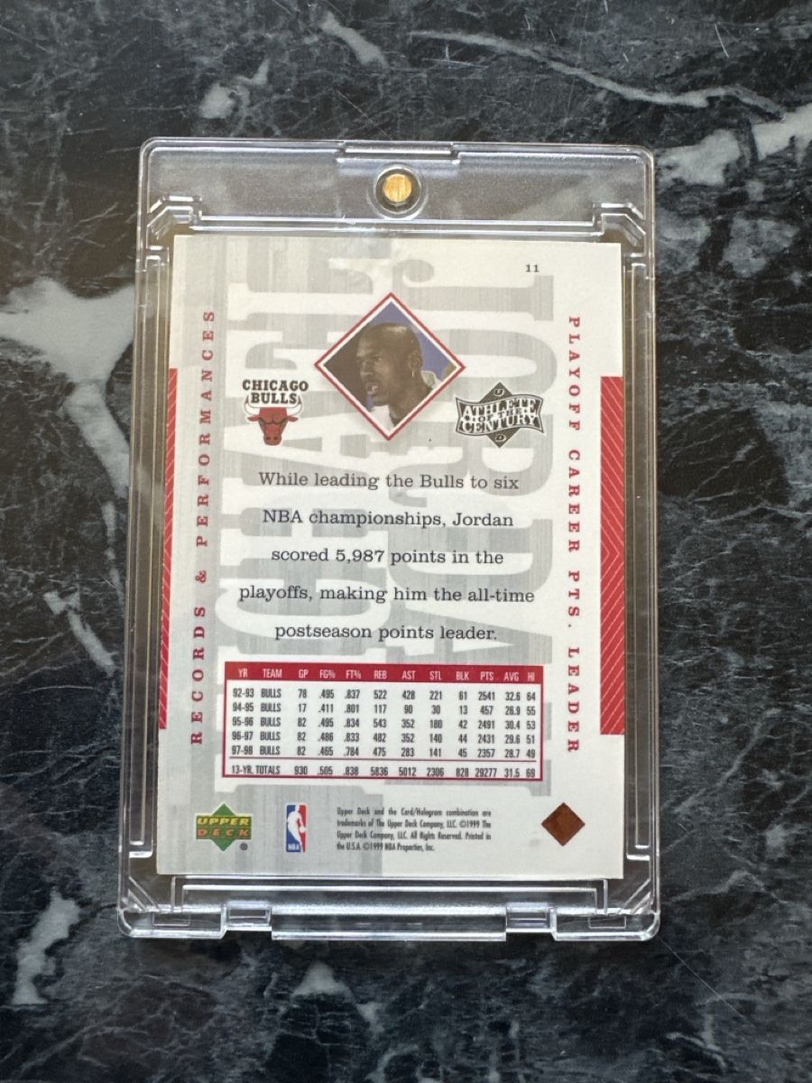 Nba Sammelbilder & Trading cards: Michael Jordan Upper Deck 1999 Card #11 – Gebraucht aus Affoltern am Albis von mr_choppa 1