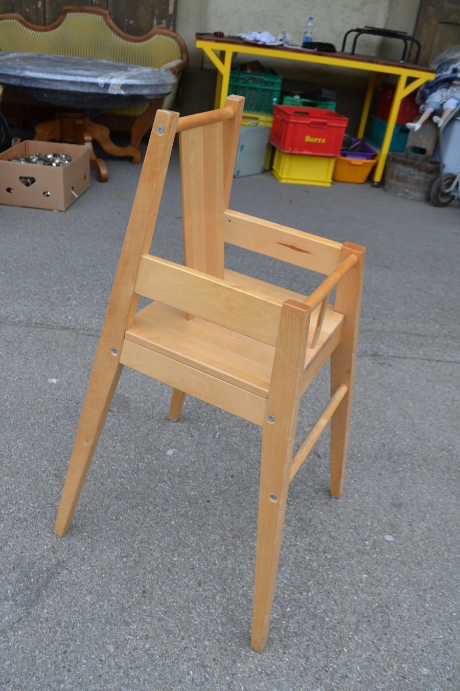 Ikea Seggioloni: Stabiler Kinderhochstuhl aus Holz Ikea – Usato da Wil SG venduto da Athi 1