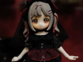 BJD 1/12 Anime Puppe exklusivem handgemachtem Face-up OOAK