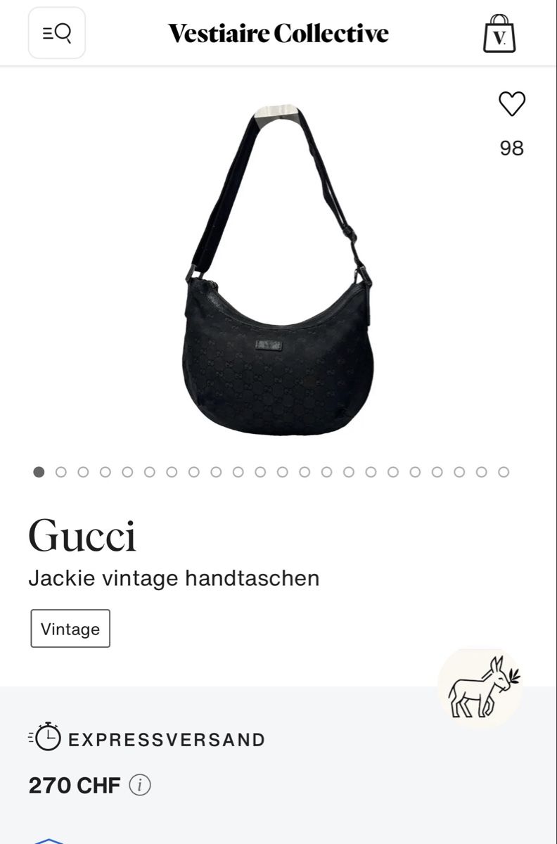 Gucci Borse: Gucci Vintage Bag – Usato da Zürich venduto da ChickenNuget 1