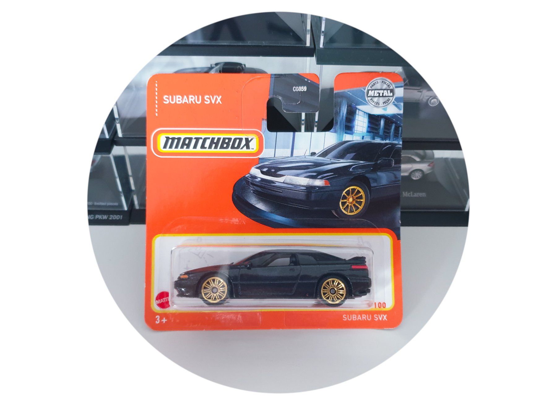 Matchbox Modellini d'auto: SUBARU SVX - Matchbox Metall Modell – Nuovo e nell'imballaggio originale da Viganello venduto da CARLiteratur