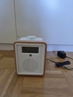 Dual Digitalradio Holzoptik mit Netzteil