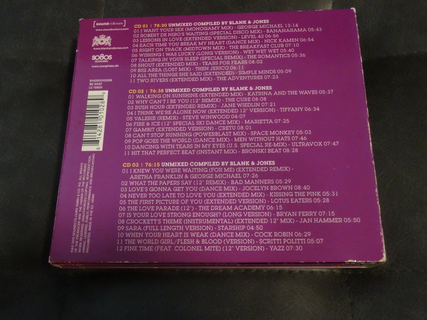 CD: CD Blank and Jones so8os 8 – Usato da Olten venduto da Disc-Ausverkauf 1
