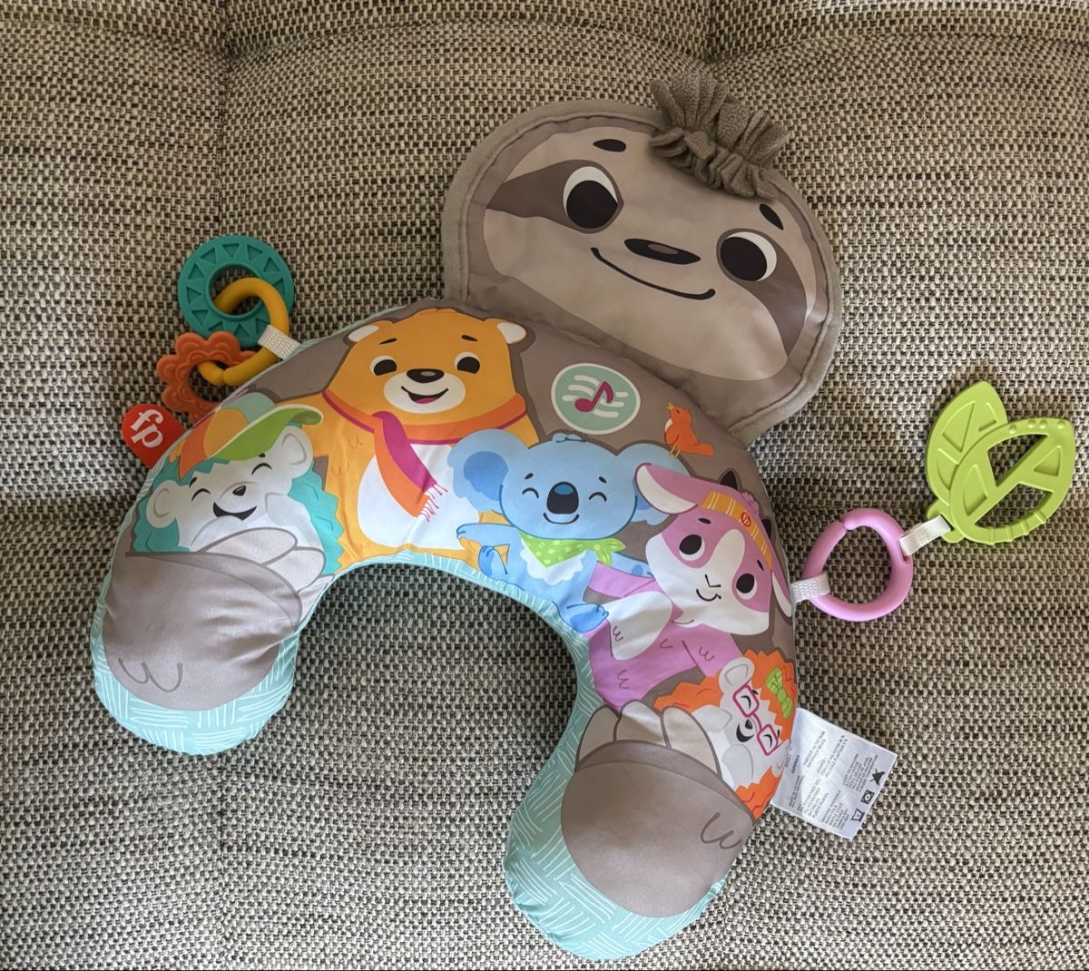 Fisher-Price Giocattoli: Music & vibe belly wedge baby toy – Usato da Villard-sur-Chamby venduto da kamila_1024 1