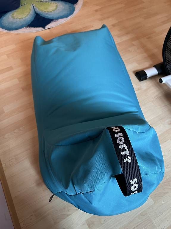 Sessel: Bequemer Sitzsack Hellblau – Gebraucht aus Uster von Ran04 1