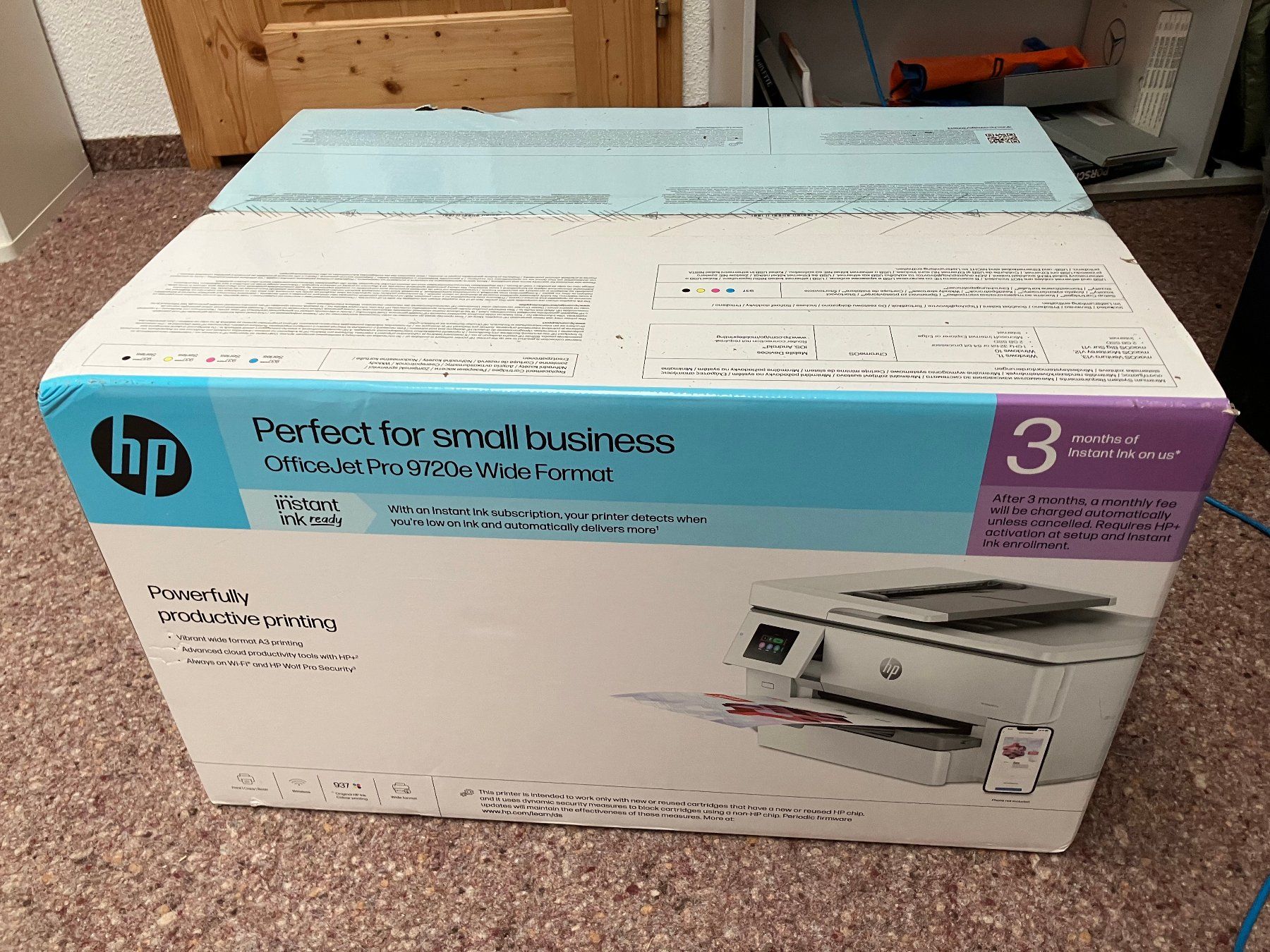 Stampanti: HP OfficeJet Pro 9720e A3 Color – Nuovo e nell'imballaggio originale da Altstätten SG venduto da bernie-g