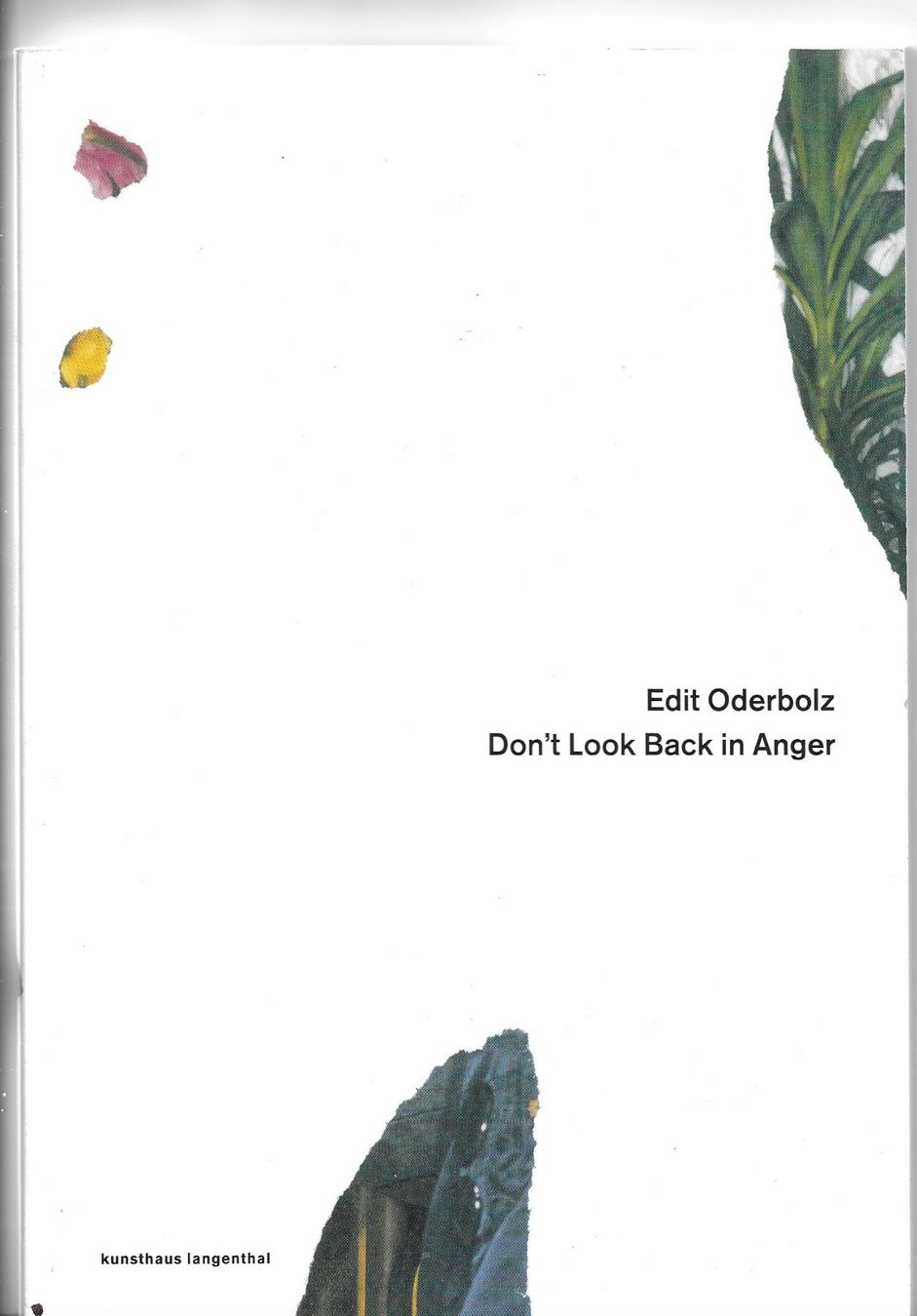 Libri: Edit Oderbolz - Kunsthaus Langenthal – Usato da Altstätten SG venduto da alpalfa