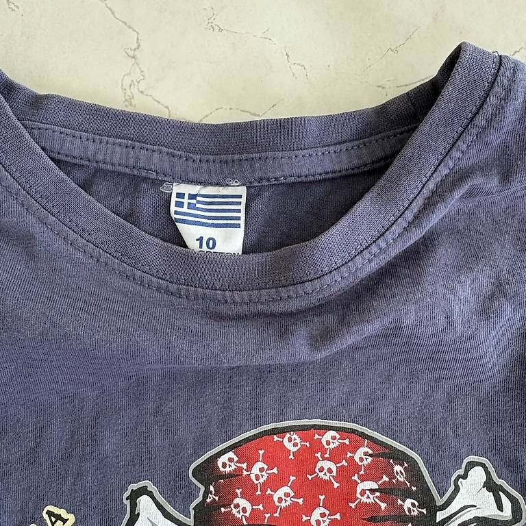 Camicie, T-shirt & Polo: Blaues t-Shirt grösse 10 – Usato da Zimmerwald venduto da wuff81 1