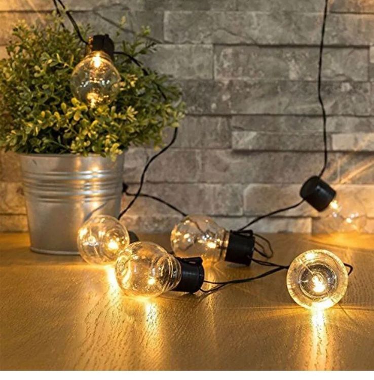 +Solar Lichterkette Glühbirnen Außen Gart Kaufen auf Ricardo