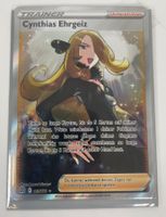 Pokémon Cynthia’s Ehrgeiz Full Art Trainer DE + Gratisversan