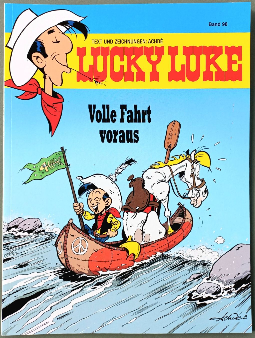 Fumetti: Comic - Lucky Luke 98 - Volle Fahrt voraus – Nuovo (secondo la descrizione) da Niederuzwil venduto da lubimaja