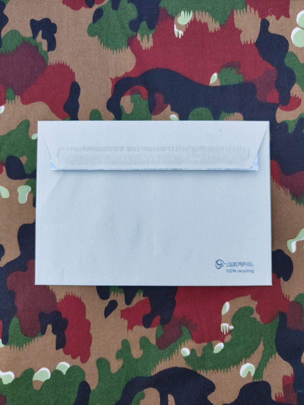 Schweizer Armee Uniformen: Formular 06.7, Briefumschlag – Gebraucht aus Bauma von SwissMilitaria 1
